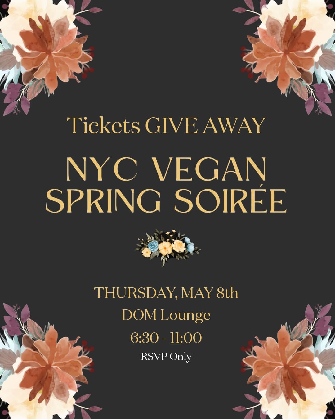 NYC Vegan Spring Soirée